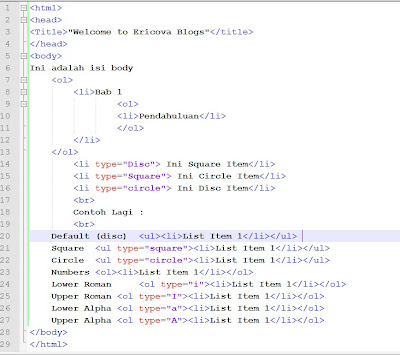 Detail Contoh Program Html Nomer 14