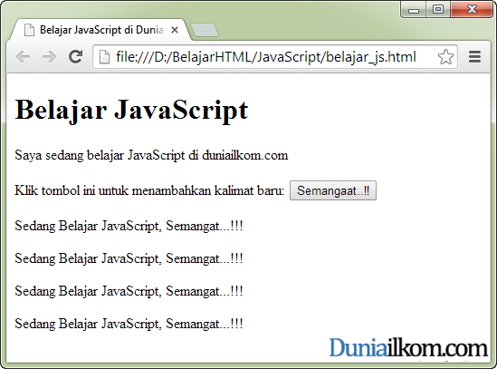 Detail Contoh Program Html Nomer 27