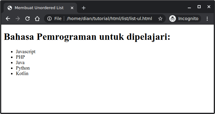 Detail Contoh Program Html Nomer 29