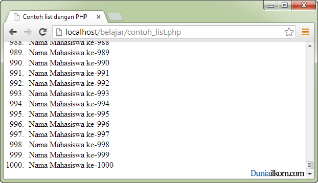 Detail Contoh Program Html Nomer 40