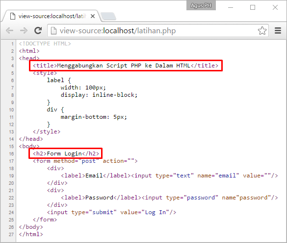 Detail Contoh Program Html Nomer 7