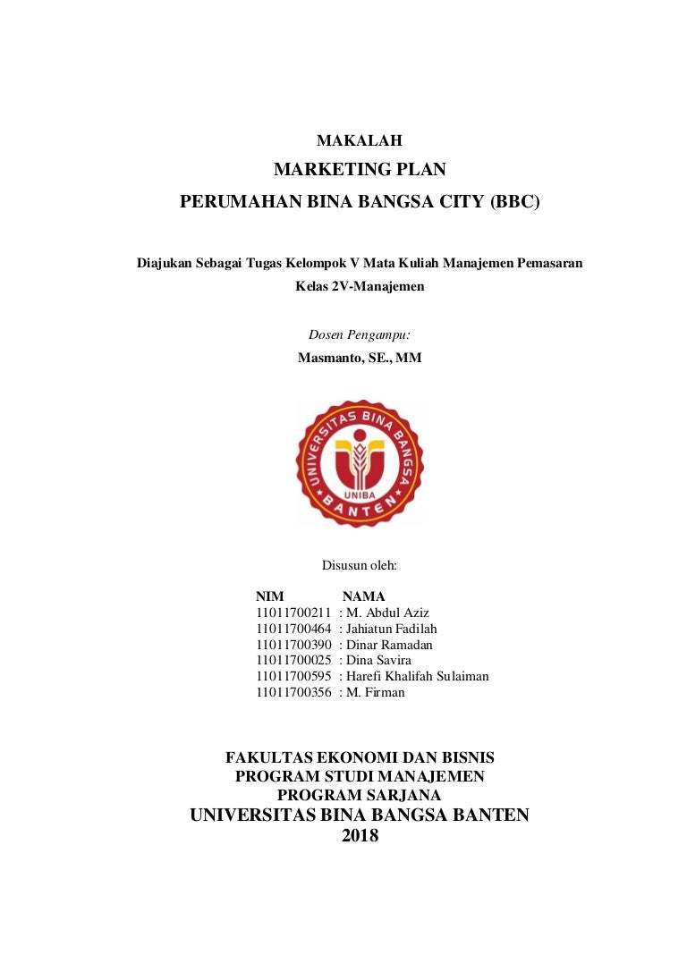 Detail Contoh Program Kerja Marketing Property Nomer 38