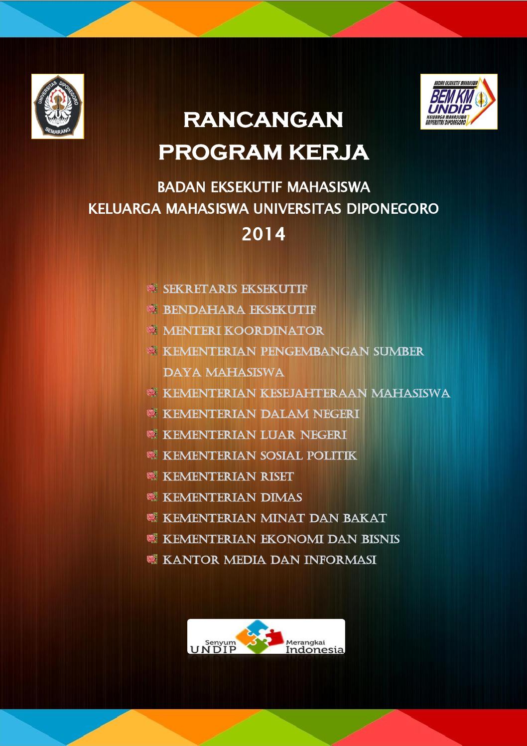 Detail Contoh Program Kerja Organisasi Mahasiswa Nomer 13