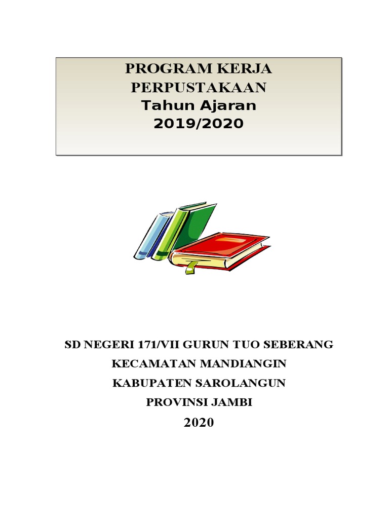 Detail Contoh Program Kerja Perpustakaan Nomer 24