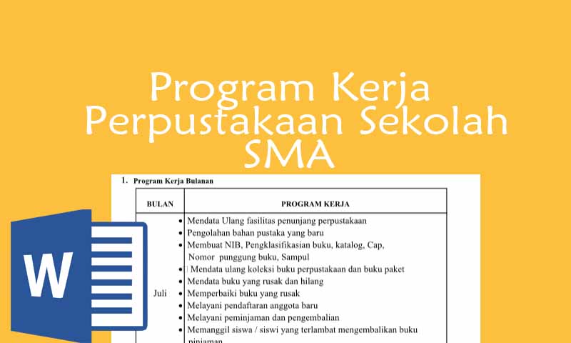 Detail Contoh Program Kerja Perpustakaan Nomer 42