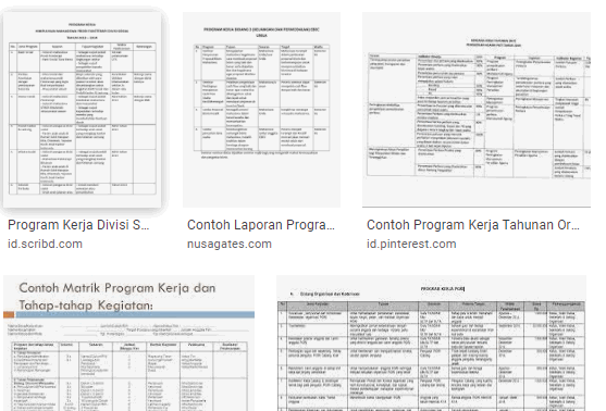 Detail Contoh Program Kerja Tahunan Organisasi Nomer 30