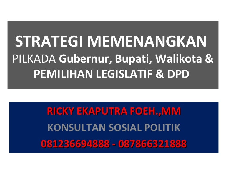 Detail Contoh Program Kerja Tim Sukses Pilkada Nomer 25