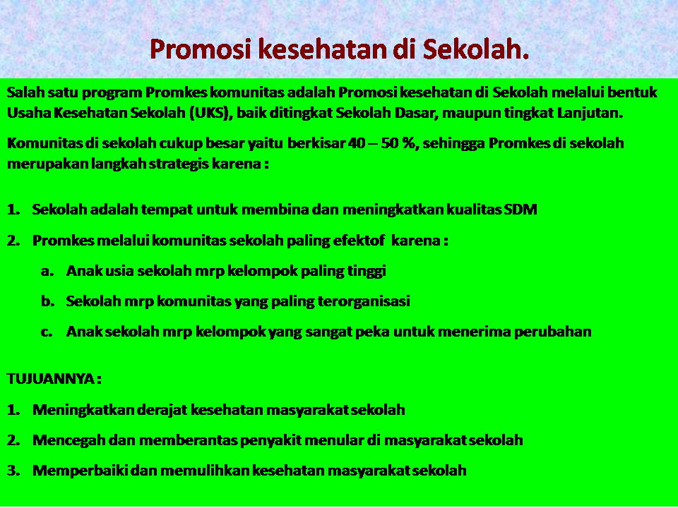 Detail Contoh Program Kesehatan Masyarakat Nomer 15