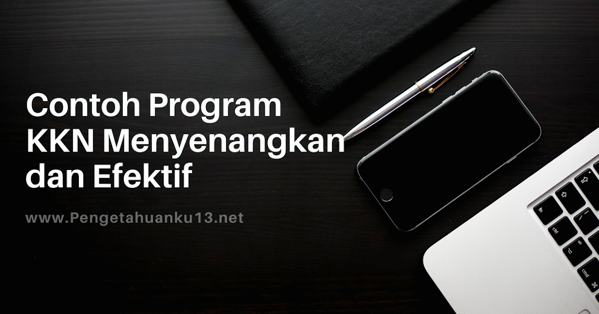 Detail Contoh Program Kkn Nomer 30