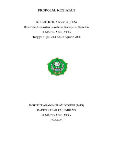 Detail Contoh Program Kkn Nomer 49