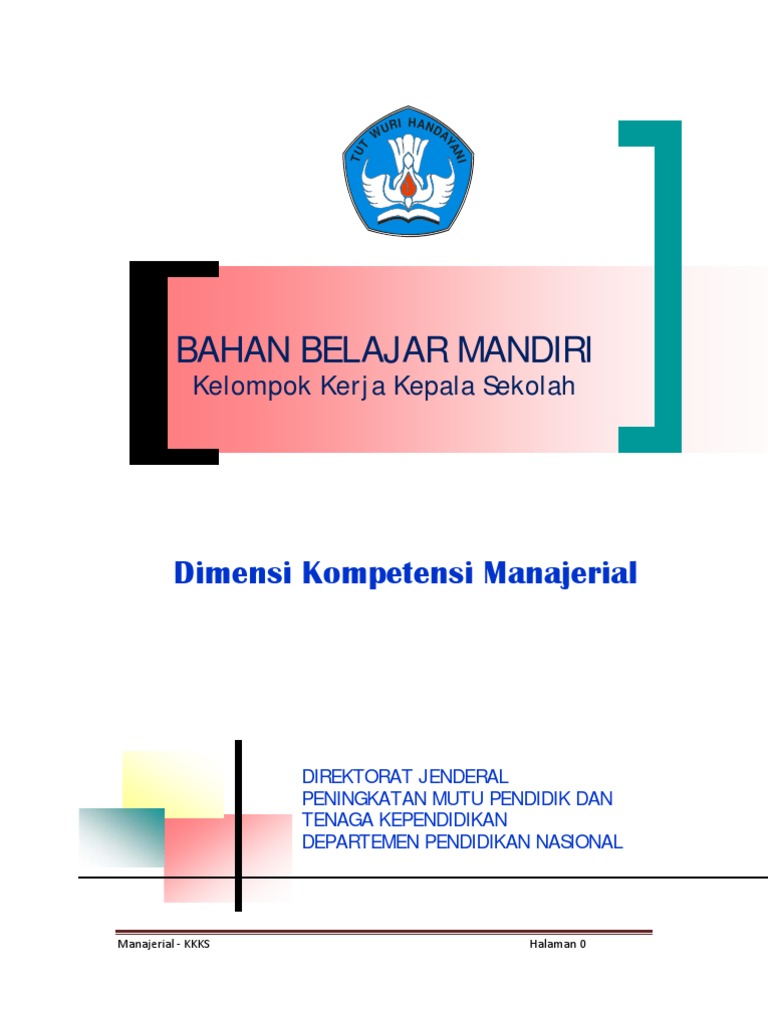 Contoh Program Manajerial Kepala Sekolah - KibrisPDR