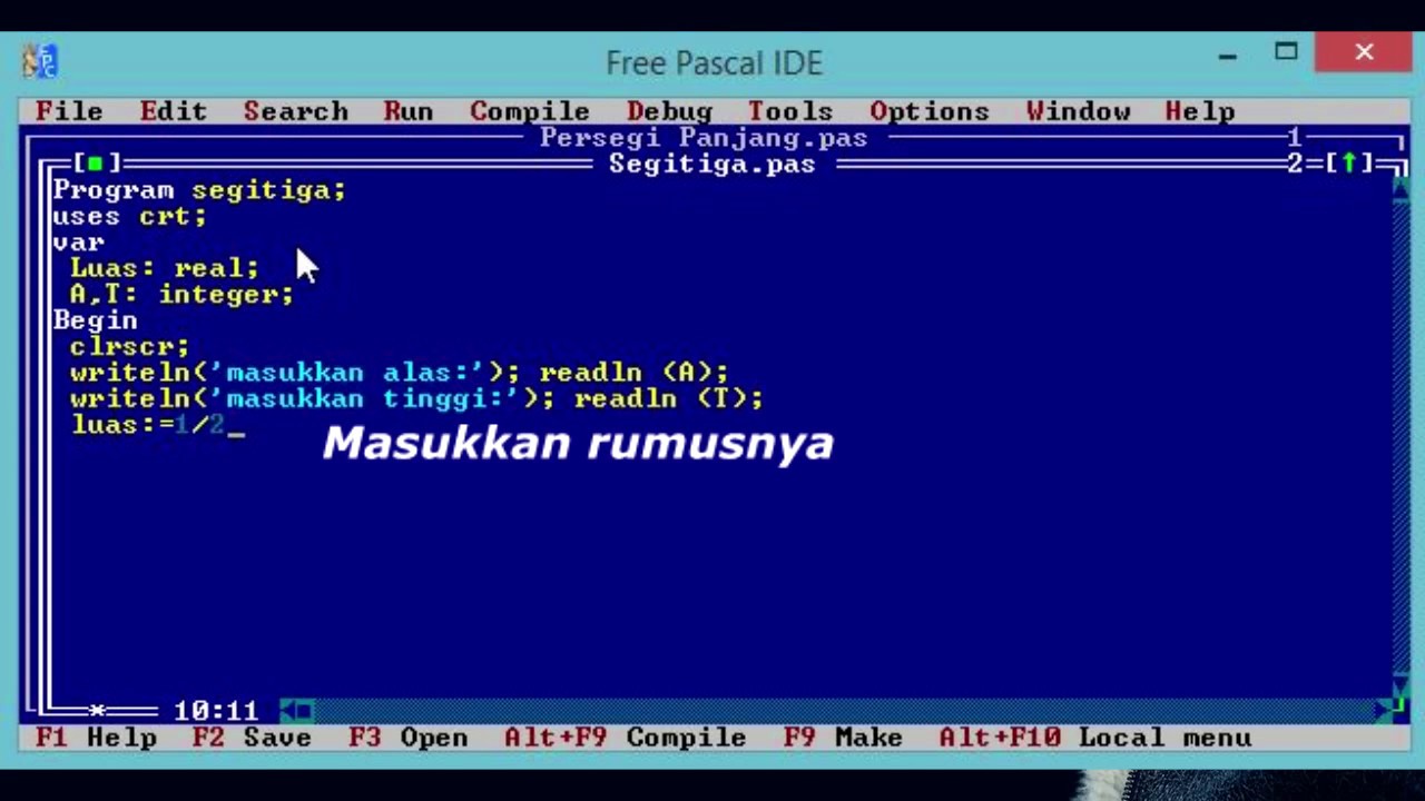 Detail Contoh Program Pascal Nomer 15