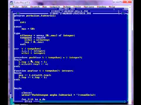 Detail Contoh Program Pascal Nomer 38