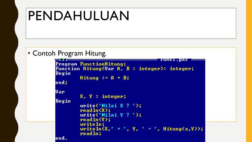 Detail Contoh Program Pascal Nomer 49