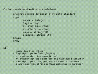 Detail Contoh Program Pascal Sederhana Nomer 36