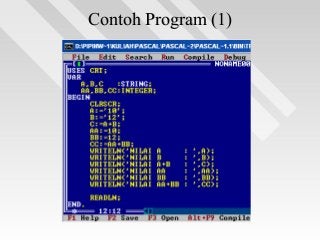 Detail Contoh Program Pascal Sederhana Nomer 53