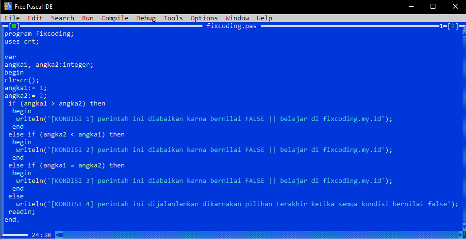Detail Contoh Program Pascal Sederhana Nomer 55