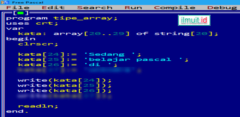 Detail Contoh Program Pascal Sederhana Nomer 56