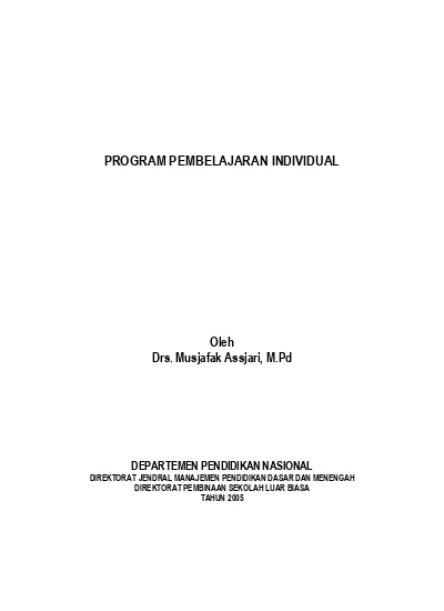 Detail Contoh Program Pembelajaran Nomer 38