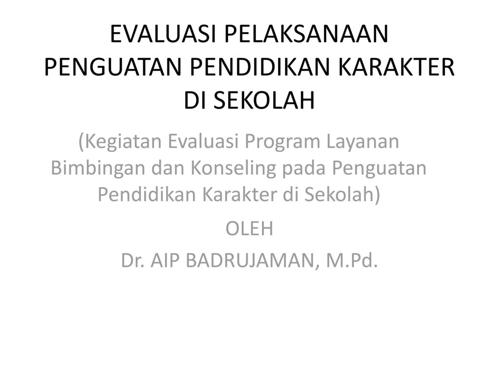 Detail Contoh Program Pendidikan Karakter Di Sekolah Dasar Nomer 41