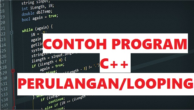 Detail Contoh Program Perulangan Nomer 45