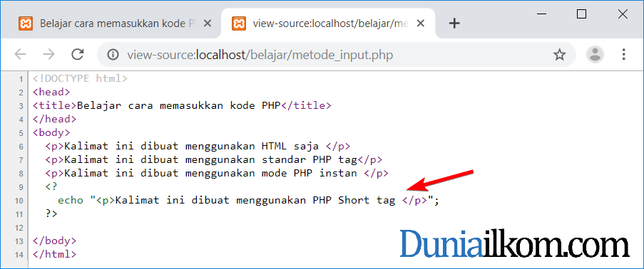 Detail Contoh Program Php Nomer 15