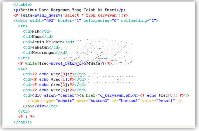 Detail Contoh Program Php Nomer 23