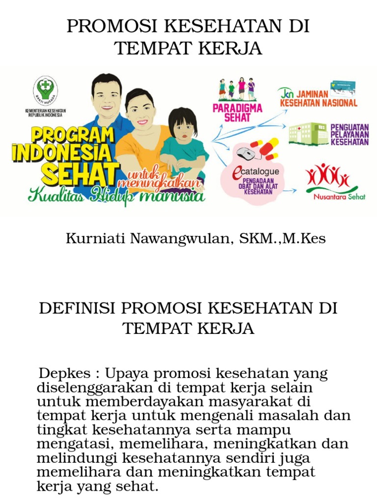 Detail Contoh Program Promosi Kesehatan Nomer 6