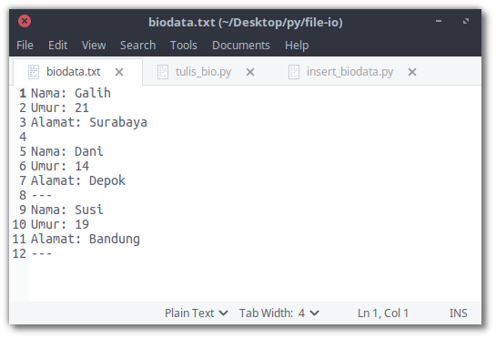 Contoh Program Python Biodata - 52+ Koleksi Gambar