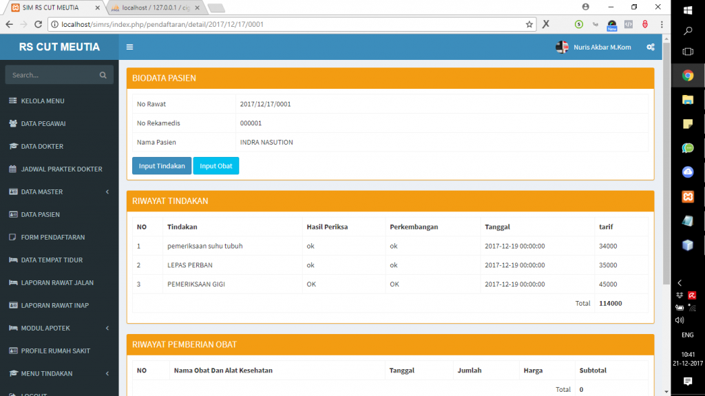 Detail Contoh Program Rawat Inap Rumah Sakit Nomer 26