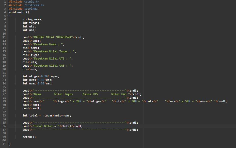 Detail Contoh Program Sederhana Nomer 29