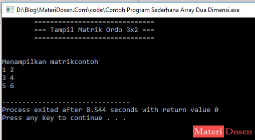 Detail Contoh Program Sederhana Nomer 43