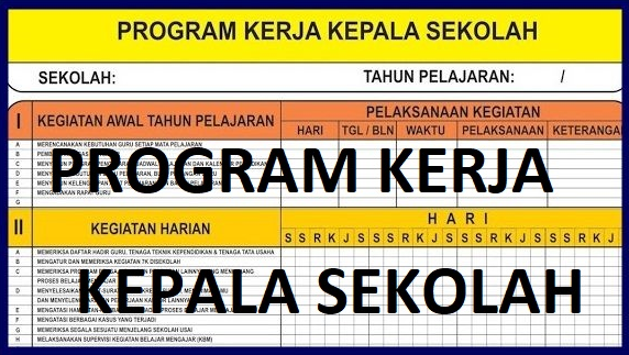 Detail Contoh Program Sekolah Sd Nomer 40