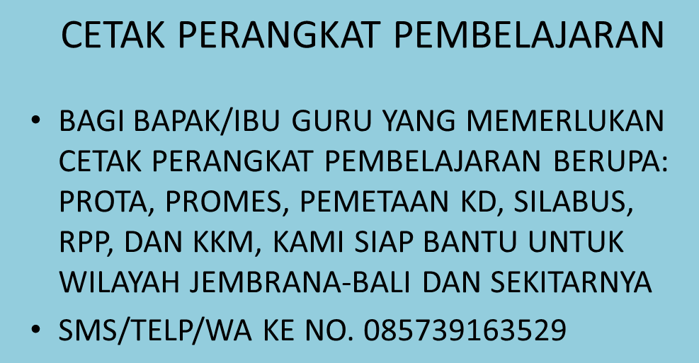 Detail Contoh Program Semester Sd Nomer 36