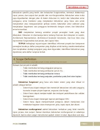 Detail Contoh Project Charter Sederhana Nomer 19