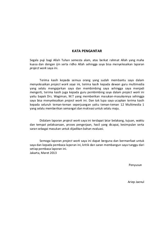 Detail Contoh Project Work Nomer 17