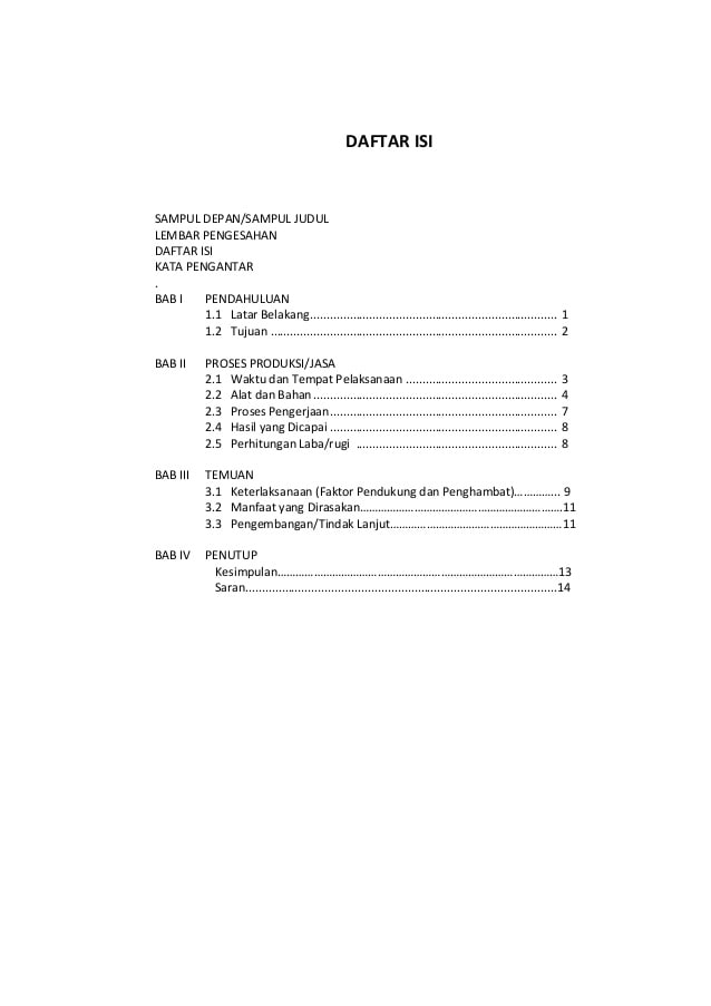 Detail Contoh Project Work Nomer 29