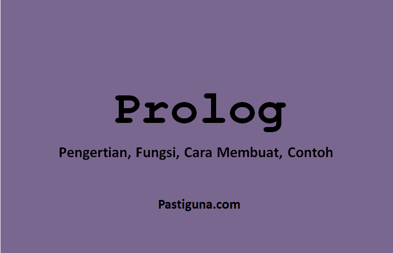 Detail Contoh Prolog Novel Nomer 19