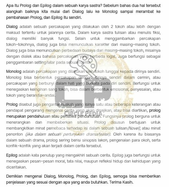 Detail Contoh Prolog Novel Nomer 28