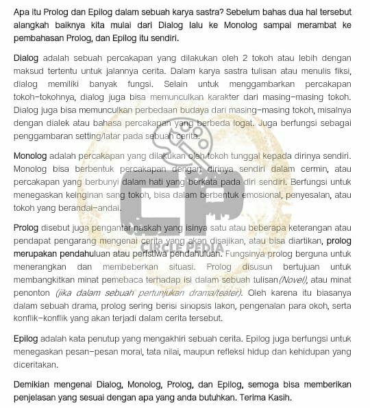 Detail Contoh Prolog Novel Nomer 28