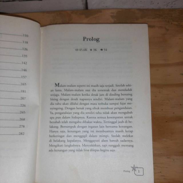 Detail Contoh Prolog Novel Nomer 9