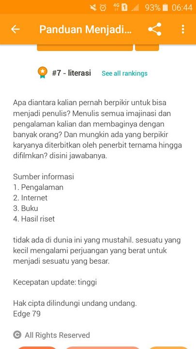 Detail Contoh Prolog Wattpad Nomer 9