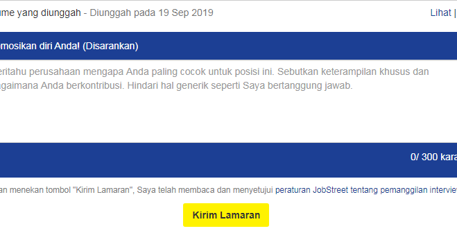 Detail Contoh Promosi Diri Dalam 300 Karakter Koleksi Nomer 3