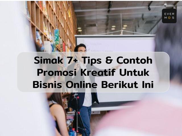 Detail Contoh Promosi Kreatif Nomer 4