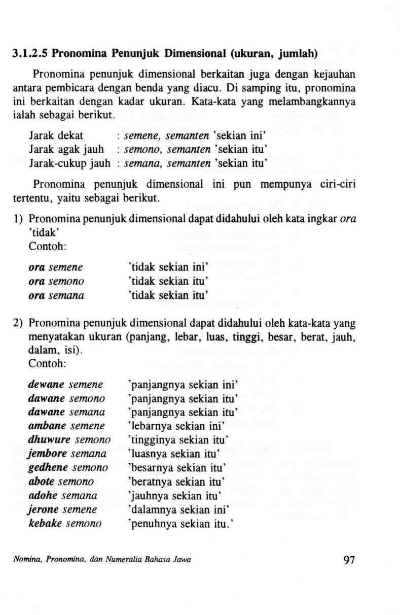 Detail Contoh Pronomina Penunjuk Nomer 57