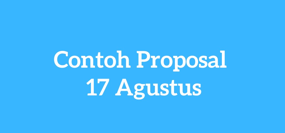 Detail Contoh Proposal Agustusan Nomer 39