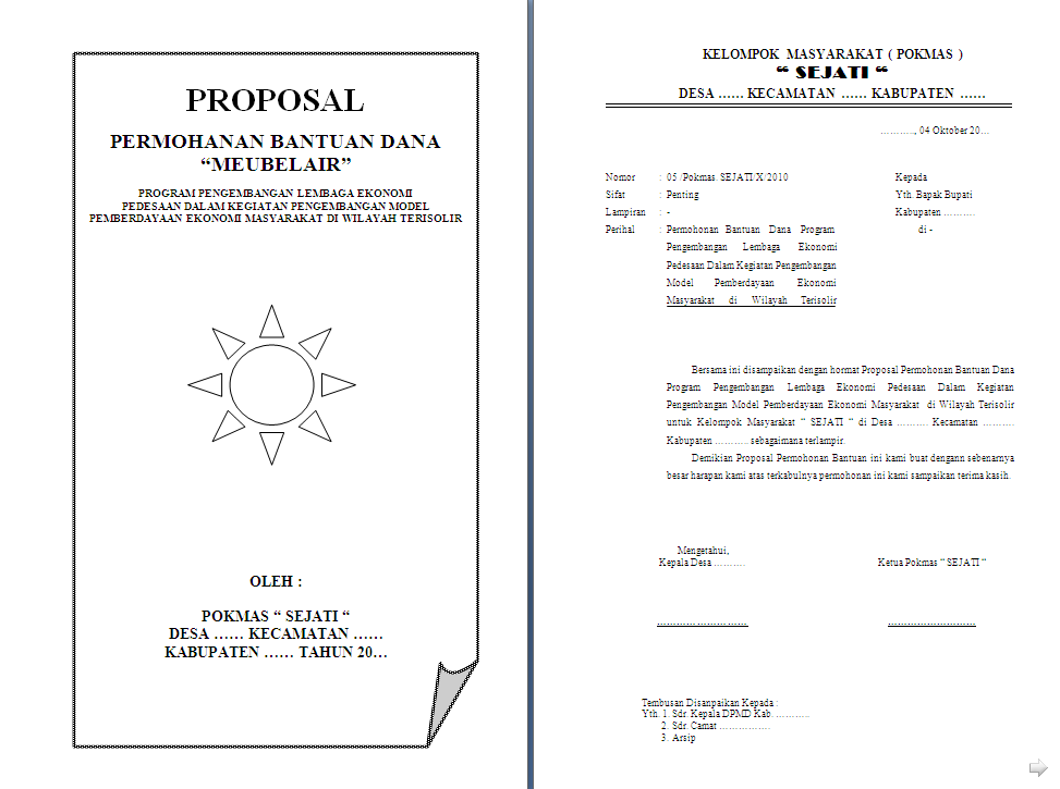 Detail Contoh Proposal Anggaran Dana Nomer 47