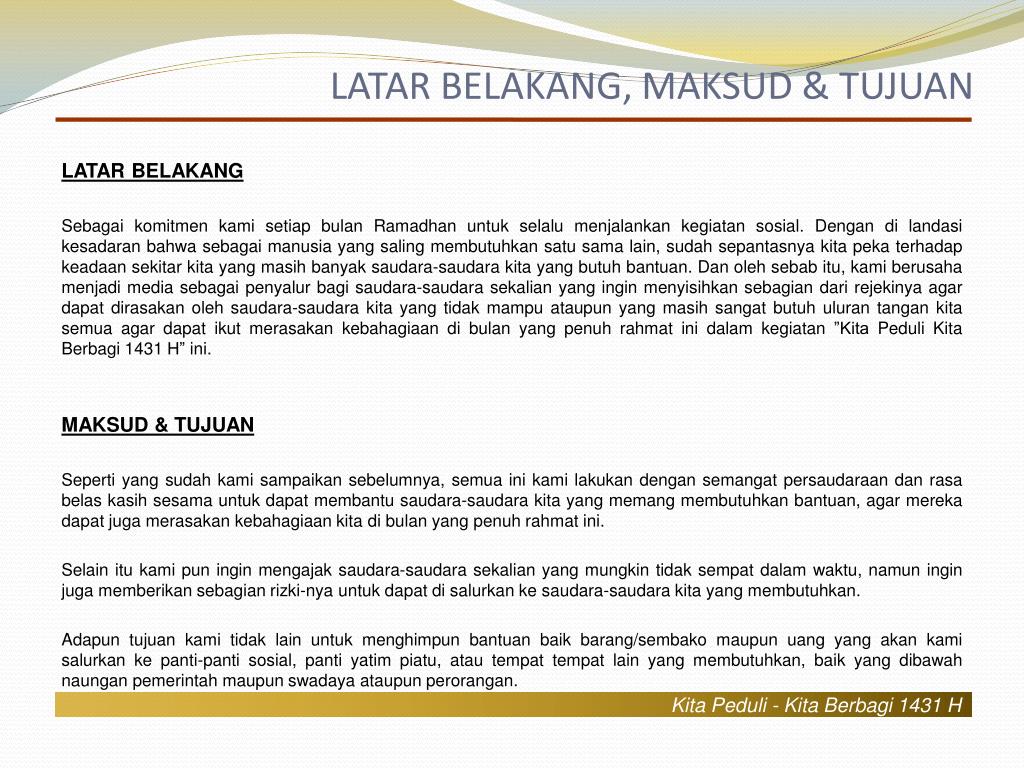 Detail Contoh Proposal Baksos Nomer 48