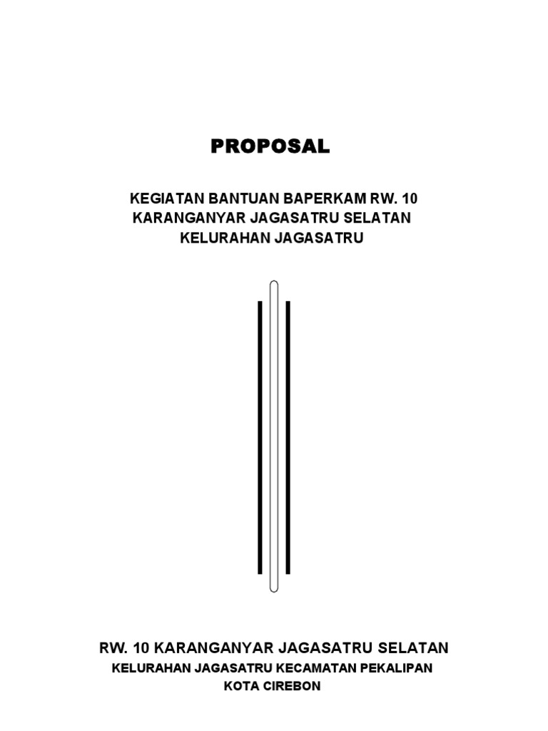 Detail Contoh Proposal Bantuan Modal Usaha Perorangan Doc Nomer 34