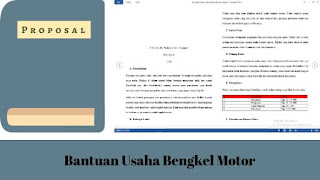 Detail Contoh Proposal Bantuan Modal Usaha Perorangan Doc Nomer 55